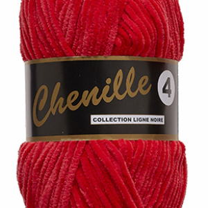 chenille 4    rood