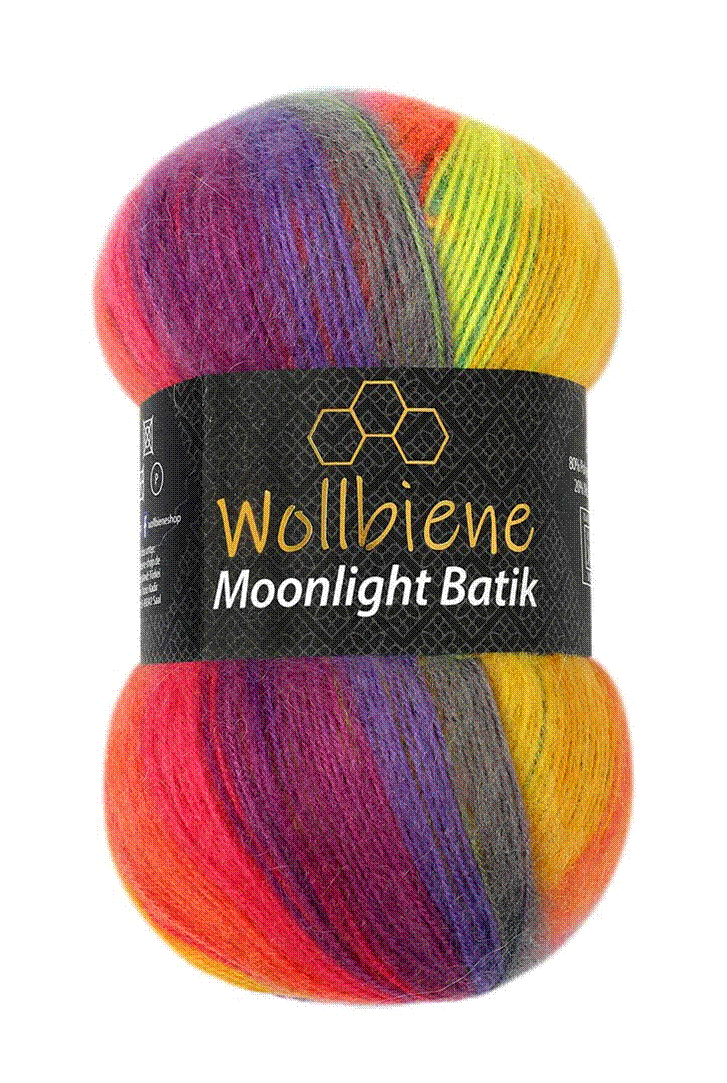 tolerantie Ondergeschikt Bourgondië moonlight batik felle regenboog - Het Kleinvak Schalkhaar
