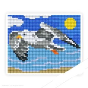 pixelhobby geschenkverpakking zeemeeuw