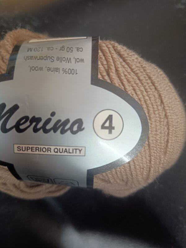 Merino 4 kleur 792 zand